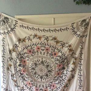 Urban outfitters floral tapestry